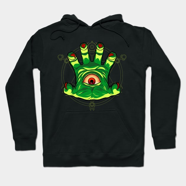 All-Seeing Hand Hoodie by Monstrous